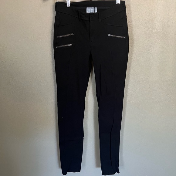ATHLETA PONTE PANTS WITH ZIPPER POCKETS SIZE 4 - Picture 3 of 6